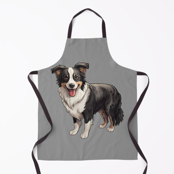 Item preview, Black Tricolor Border Collie Dog Puppy Illustration designed and sold by meganohm.
