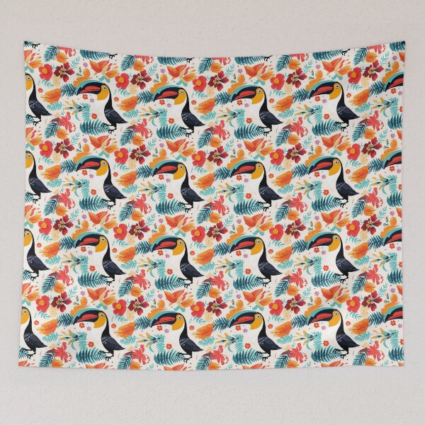 Item preview, Colorful Toucan Serenade designed and sold by qoodesignstudio.