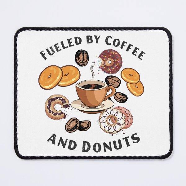 Item preview, Fueled by Coffee & Donuts designed and sold by soapblossom.