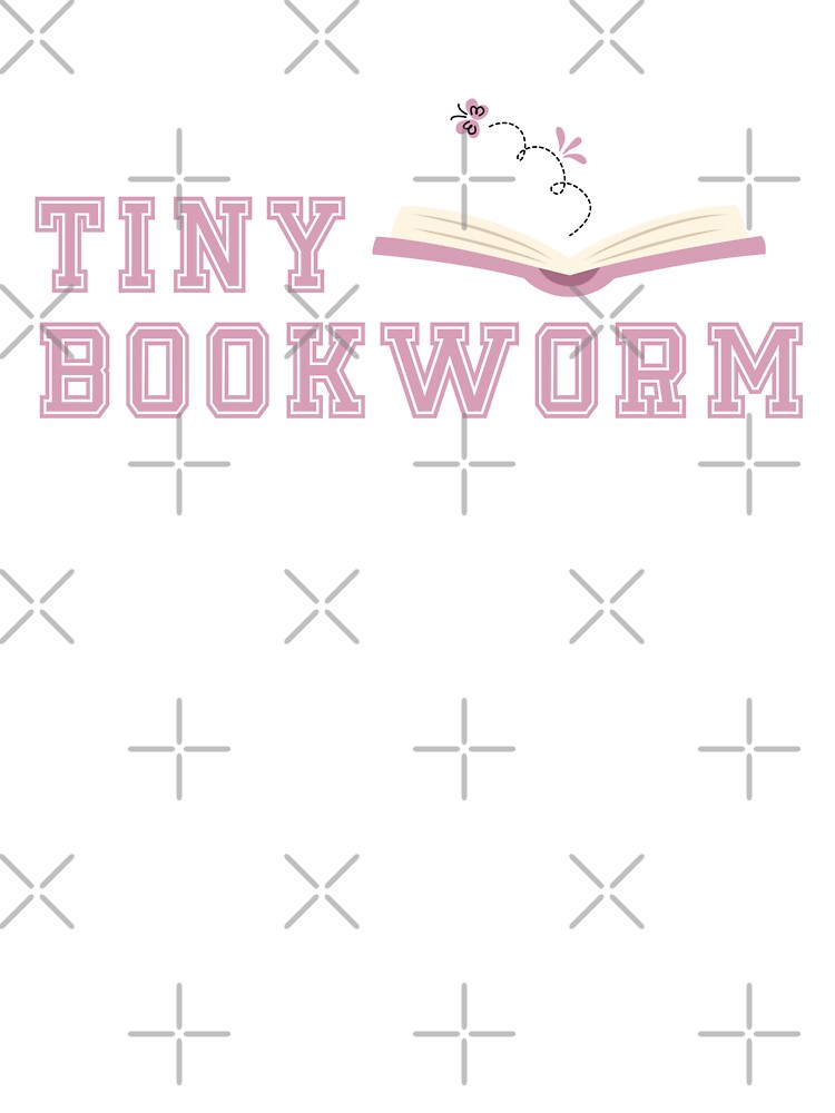 Tiny Bookworm / Baby Bookish Decor Ideas Aesthetic Rainbow Toddler Bookworm  Mercher for Kindle Reading Lovers Tbr Booktok - Bookish Merch - Sticker