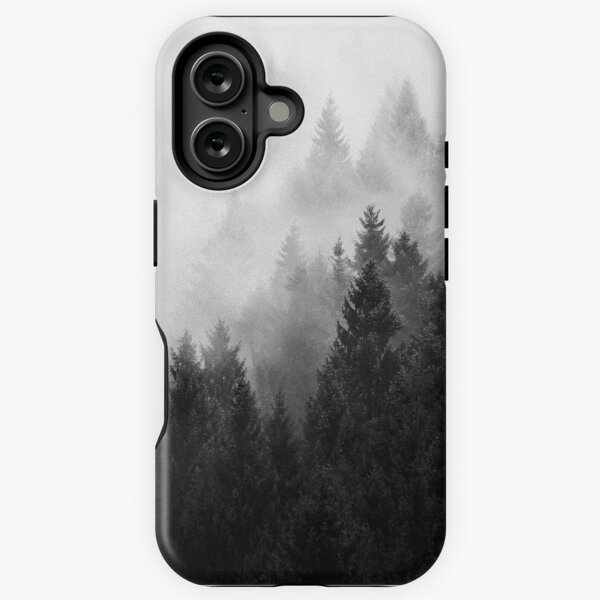 Aperçu de l'œuvre I Love You But I Have Chosen Darkness // Misty Romantic Retro Fall Wilderness Fairytale Forest With Trees Covered In Magic Fog Season créée et vendue par Tordis Kayma.
