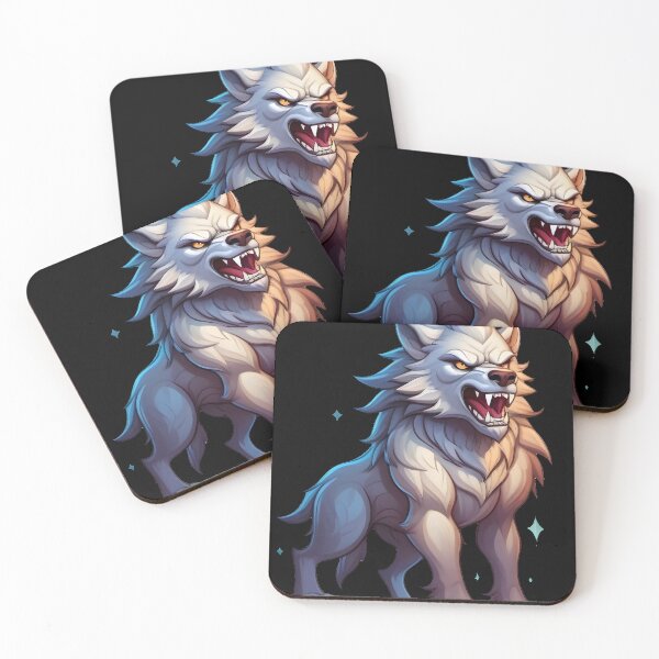 Item preview, Angry Werewolf Cartoon designed and sold by MineCats.