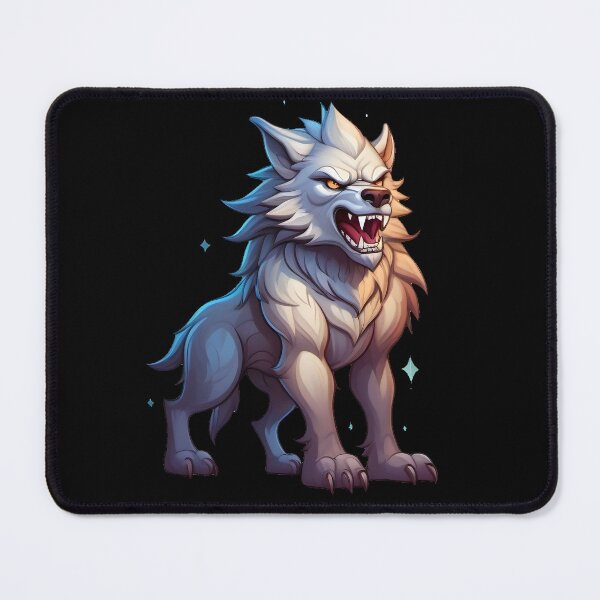 Item preview, Angry Werewolf Cartoon designed and sold by MineCats.