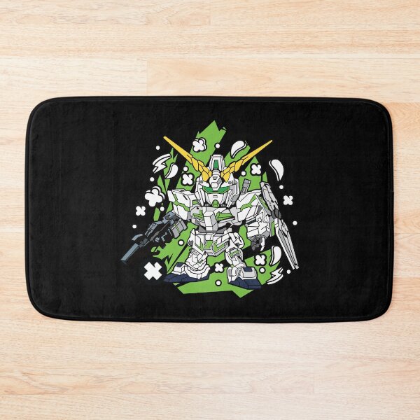 Item preview, Chibi Gundam Unicorn Green designed and sold by MechaRon.