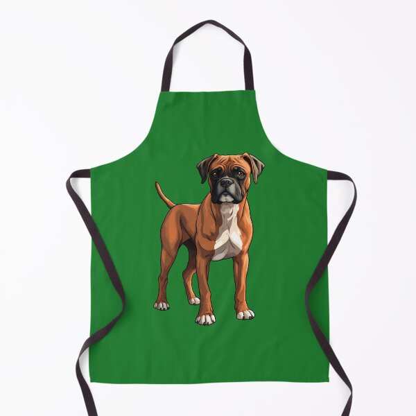 Item preview, Classic Fawn Boxer Dog Puppy Illustration designed and sold by meganohm.