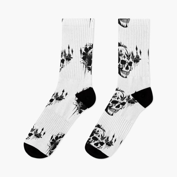 Item preview, Totally Tribal Skull Savage | Edgy & Unique | Black Tattoo Style Design Graphic designed and sold by DopeStick.