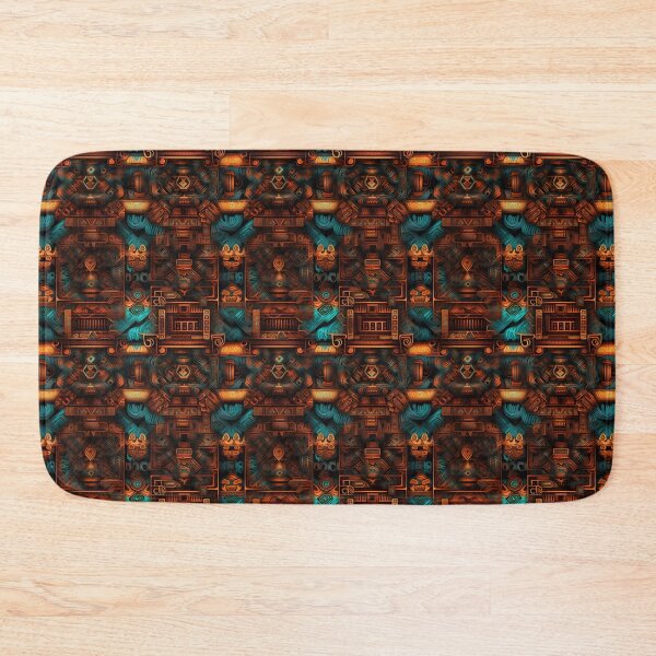 Item preview, Seamless Aztec Art Tile Pattern  designed and sold by ZeptepiPatterns.