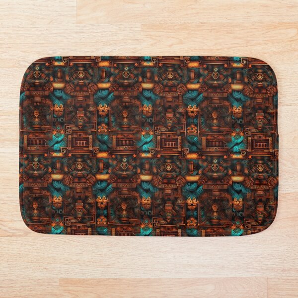 Item preview, Seamless Aztec Art Tile Pattern  designed and sold by ZeptepiPatterns.