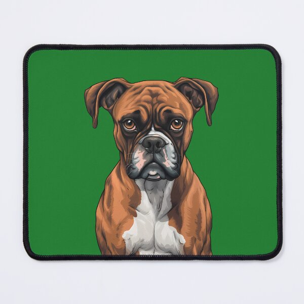 Item preview, Classic Fawn Boxer Dog Puppy Portrait Illustration designed and sold by meganohm.