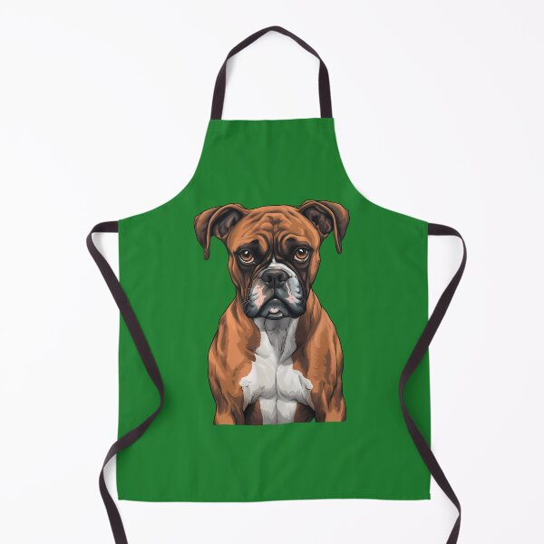 Item preview, Classic Fawn Boxer Dog Puppy Portrait Illustration designed and sold by meganohm.