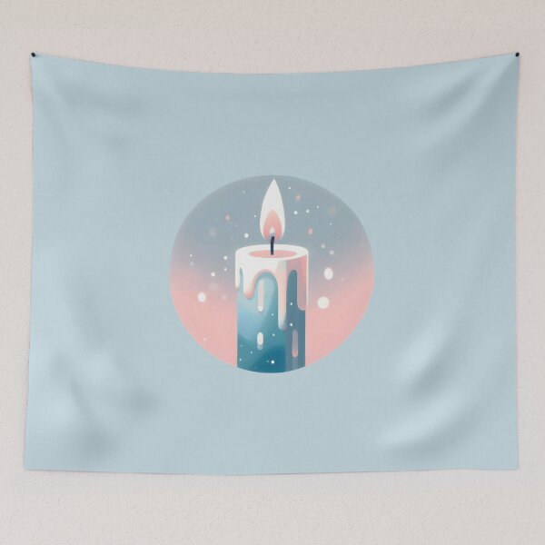 Item preview, Candle for the Trans day of remembrance designed and sold by tipitoes.