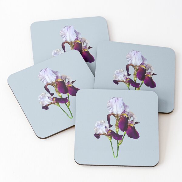 Item preview, Three Irises in Shades of Magenta designed and sold by Susan Savad.