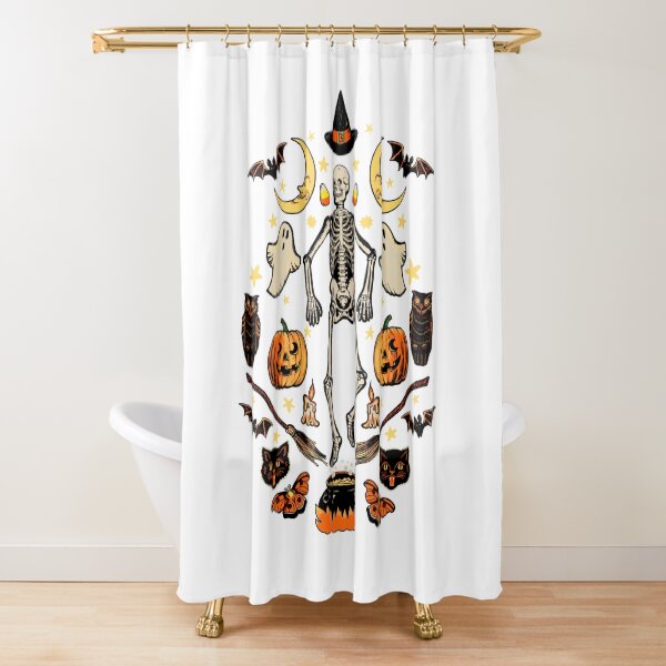 Vista previa del artículo con la obra «Decoraciones Vintage De Halloween», diseñado y vendido por CattGDesigns.