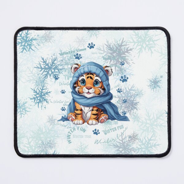 Item preview, AI generated | Cute tiger | Winter time designed and sold by Twinmommy Store.