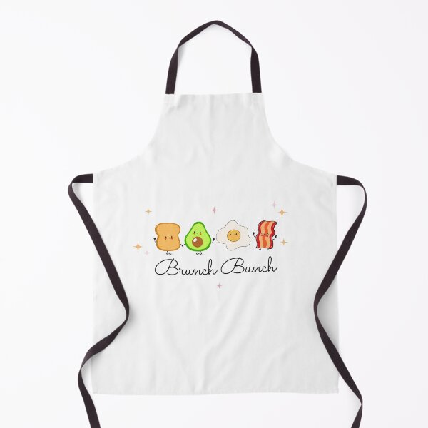 Item preview, Brunch Bunch: Avocado, Toast, Eggs, Bacon | Retro | Fun | Stars designed and sold by NuiNuiDesigns.