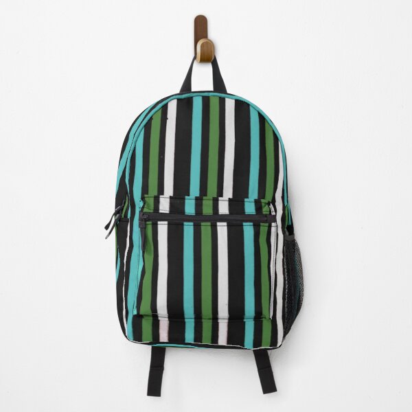 Item preview, Funky green and black striped designed and sold by SidTastic .