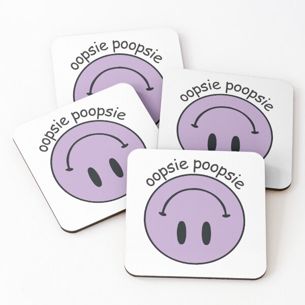 Item preview, oopsie poopsie upside down smiley face designed and sold by apopky.