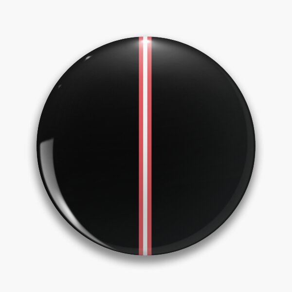 Item preview, BLACK, RED & WHITE Central Vertical 3 STRIPES designed and sold by RachelMacht.