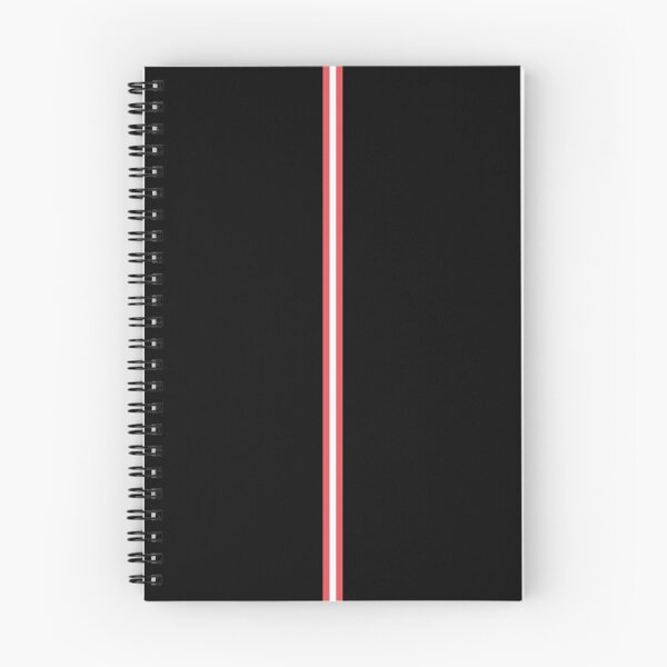 Item preview, BLACK, RED & WHITE Central Vertical 3 STRIPES designed and sold by RachelMacht.
