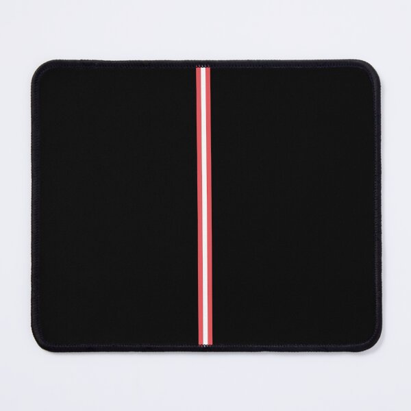 Item preview, BLACK, RED & WHITE Central Vertical 3 STRIPES designed and sold by RachelMacht.