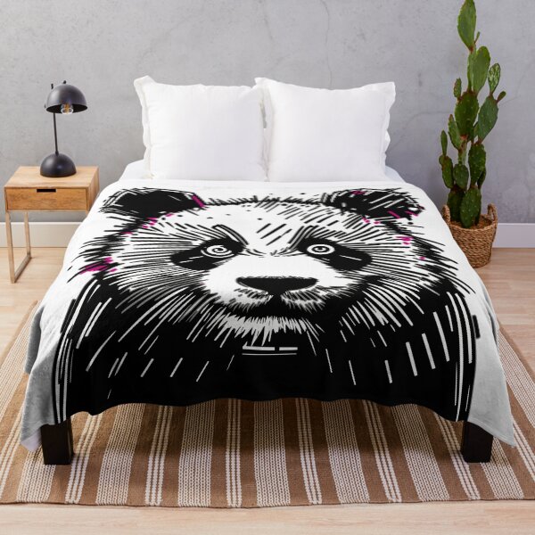 Item preview, Panda King - Neo Expressionism Street Art designed and sold by Kittyzens.