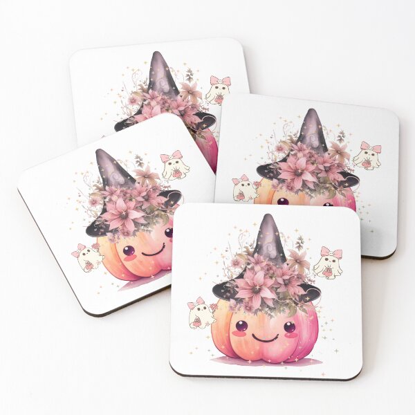 Item preview, Sweet Pumpkin With A Floral Witch Hat Halloween  designed and sold by AmberGingiKids.
