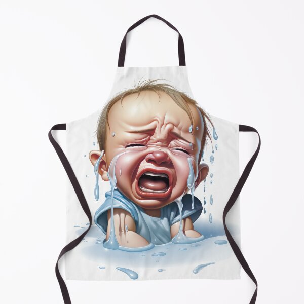 Item preview, Cartoon Crying Baby designed and sold by FireFXStudio.