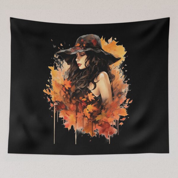 Item preview, Pretty Autumn Girl designed and sold by AnnaMDesign.