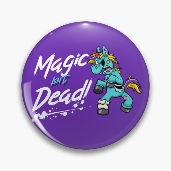 Item preview, Halloween Magic Isn't Dead - Zombie Unicorn designed and sold by Print-Forge.