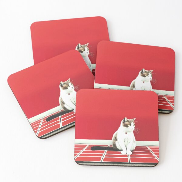 Item preview, Meow Art with a sad cat designed and sold by UrbanHedgehog.