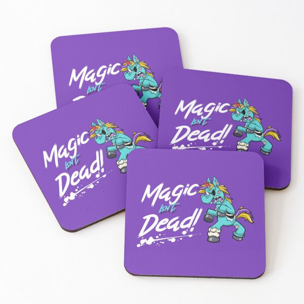 Item preview, Halloween Magic Isn't Dead - Zombie Unicorn designed and sold by Print-Forge.