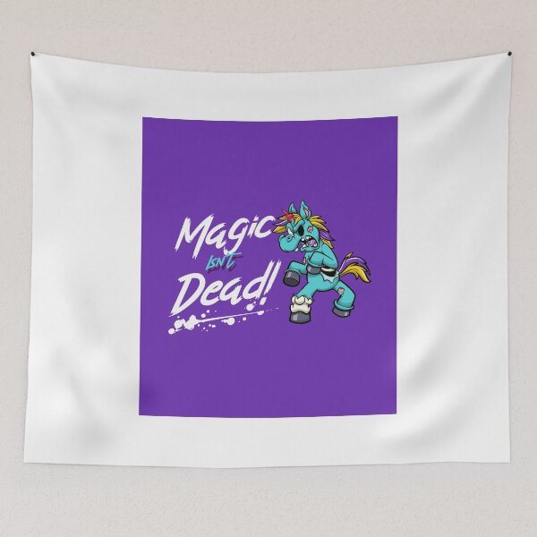 Item preview, Halloween Magic Isn't Dead - Zombie Unicorn designed and sold by Print-Forge.