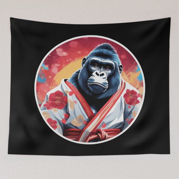 Item preview, Gorilla in Kimono designed and sold by Bilisik.