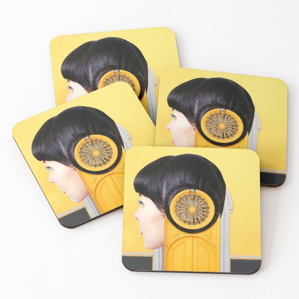 Item preview, 'headphones.' digital collage designed and sold by girlfaded.