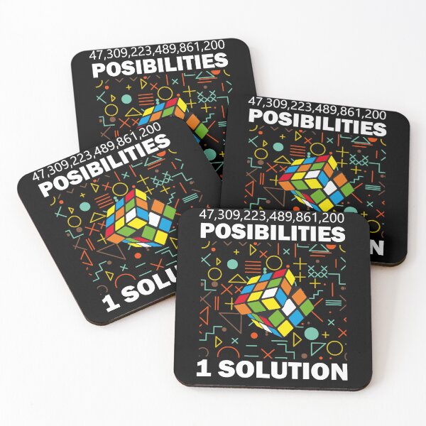 Item preview, Funny Speed Cubing One Solution Math Lovers  designed and sold by Zikozaki.