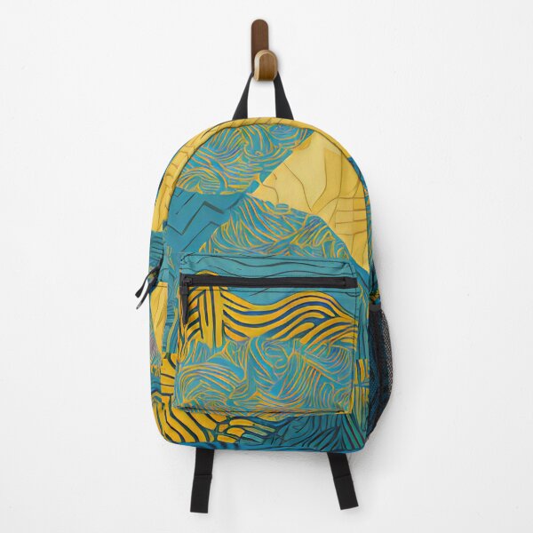 Item preview, Modern Mountain Waves designed and sold by Hashola Designs.