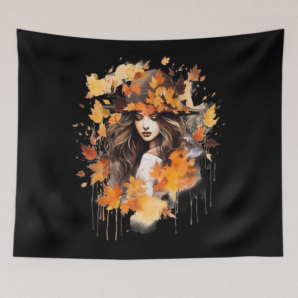 Item preview, Pretty Autumn Girl designed and sold by AnnaMDesign.