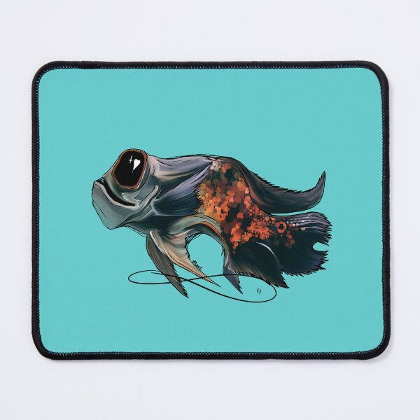 Item preview, Zombie Oscar Fish designed and sold by EMMJ-ART.