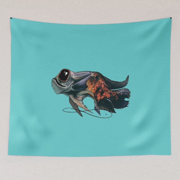 Item preview, Zombie Oscar Fish designed and sold by EMMJ-ART.