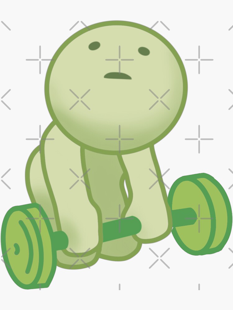 Smiski Exercising: dumbbell