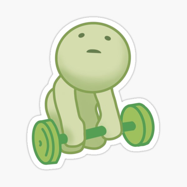 Smiski Exercising: dumbbell