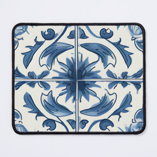 Item preview, Blue Tile Series 1 designed and sold by Hashola Designs.