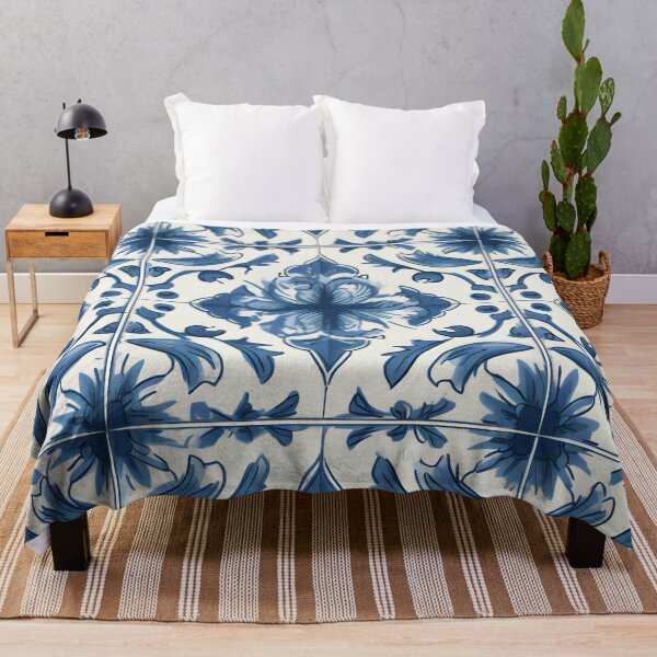 Item preview, Blue Tile Series 1 designed and sold by Hashola Designs.