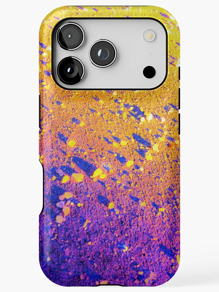 Thumbnail 1 of 4, iPhone Case, Moon Rocks Gradient designed and sold by TrishAbyss.