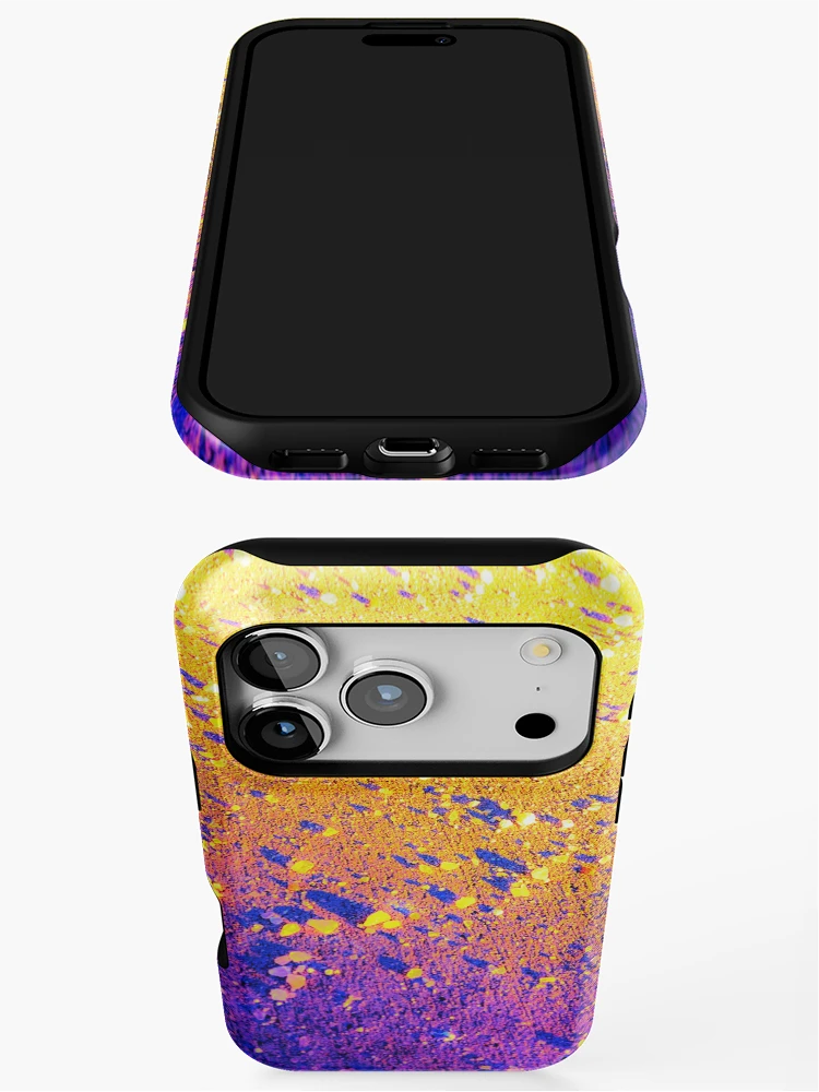 Thumbnail 3 of 4, iPhone Case, Moon Rocks Gradient designed and sold by TrishAbyss.