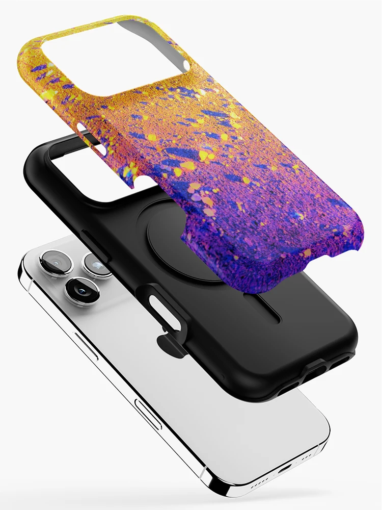 Thumbnail 2 of 4, iPhone Case, Moon Rocks Gradient designed and sold by TrishAbyss.