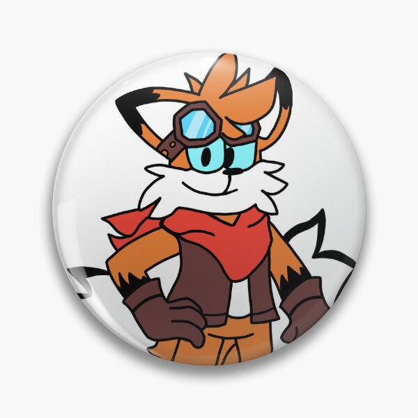 Item preview, Tails Miles Prower sticker(Sonic the Hedgehog) designed and sold by CryStar-Chaos.