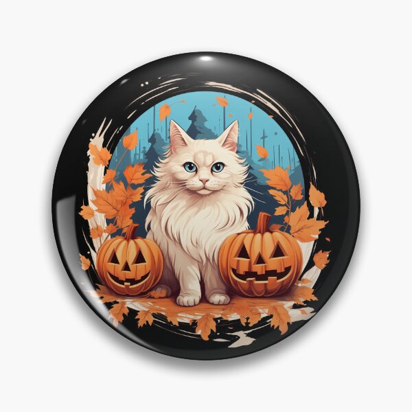 Item preview, Turkish Angora Cat Halloween, Love Cats  designed and sold by Logiamerch.