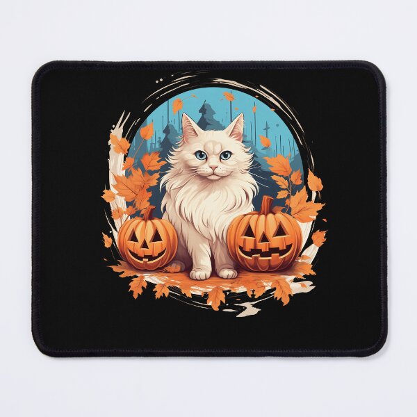 Item preview, Turkish Angora Cat Halloween, Love Cats designed and sold by Logiamerch.