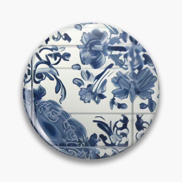 Item preview, Blue Tile Series 2 designed and sold by Hashola Designs.